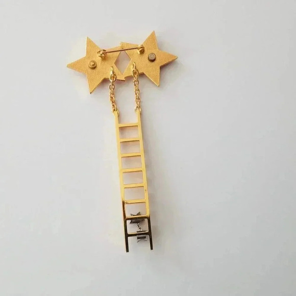 Vintage Mary Kay STAR Ladder Pin Sapphires - Picture 4 of 4